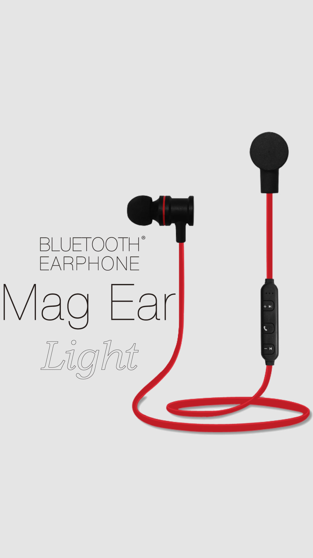 Bluetooth®イヤホン「Mag Ear Light」(本製品は生産終了しております)