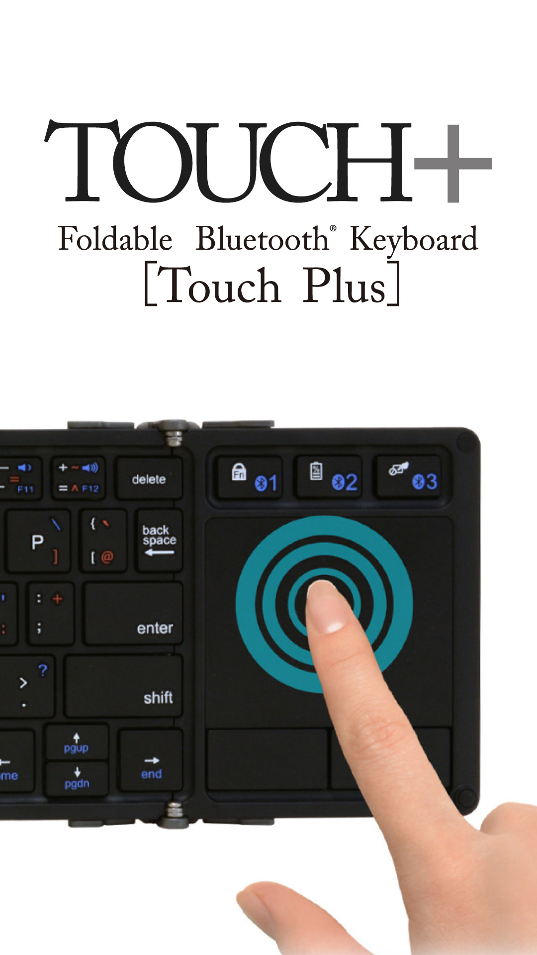 Bluetooth® キーボード「TOUCH+」(本製品は生産終了しております)