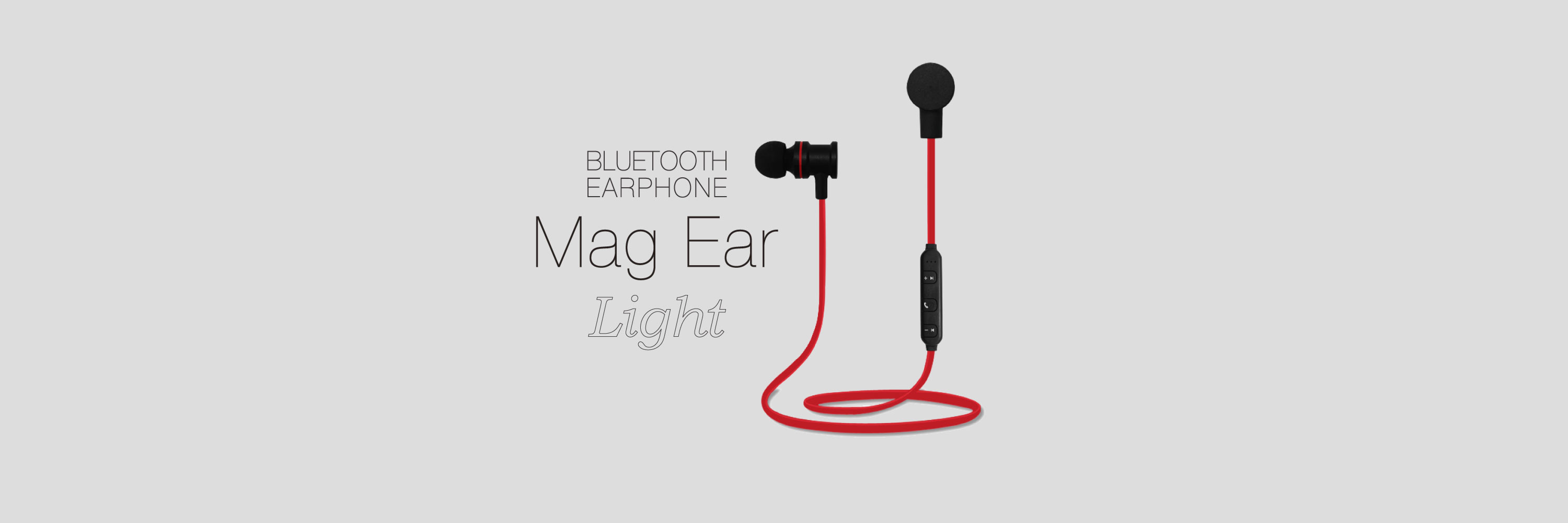 Bluetooth®イヤホン「Mag Ear Light」(本製品は生産終了しております)