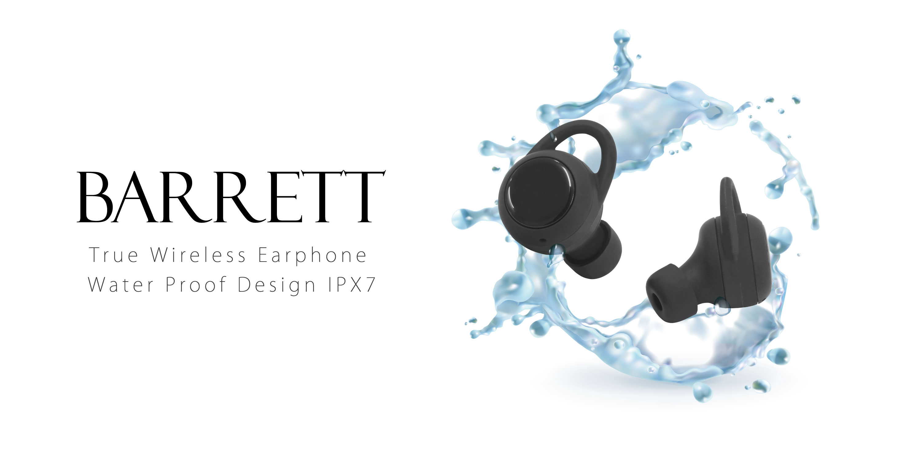 Bluetooth®イヤホン「BARRETT」(本製品は生産終了しております)